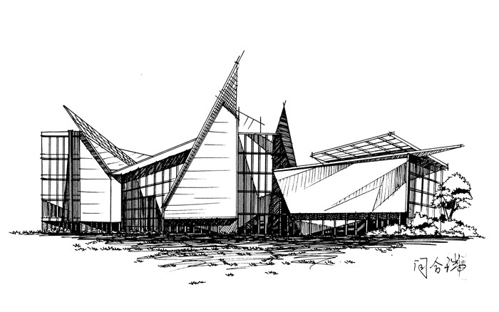 大禹手绘建筑手绘