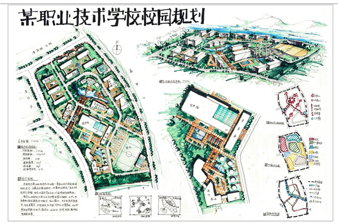 大禹手绘规划快题